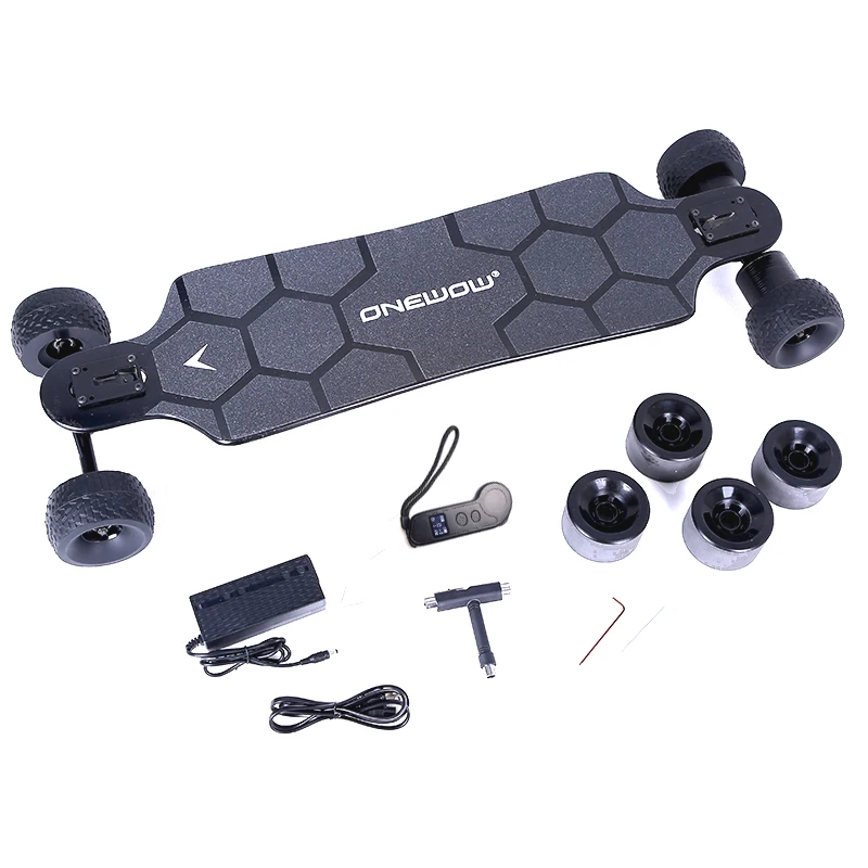 2023 ONEWOW the most smooth super torque direct drive electric skateboard with double kingpin trucks