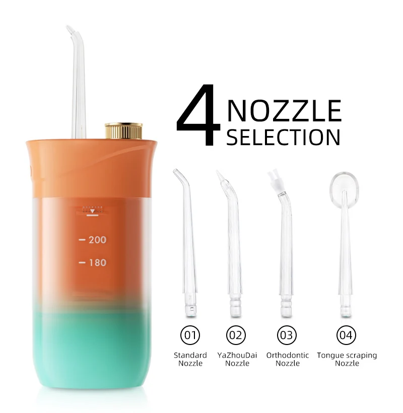 Hot Sale Factory Price Mini New Design Portable Light Weight Good Quality Oral Irrigator Water Flosser For Teeth Clean