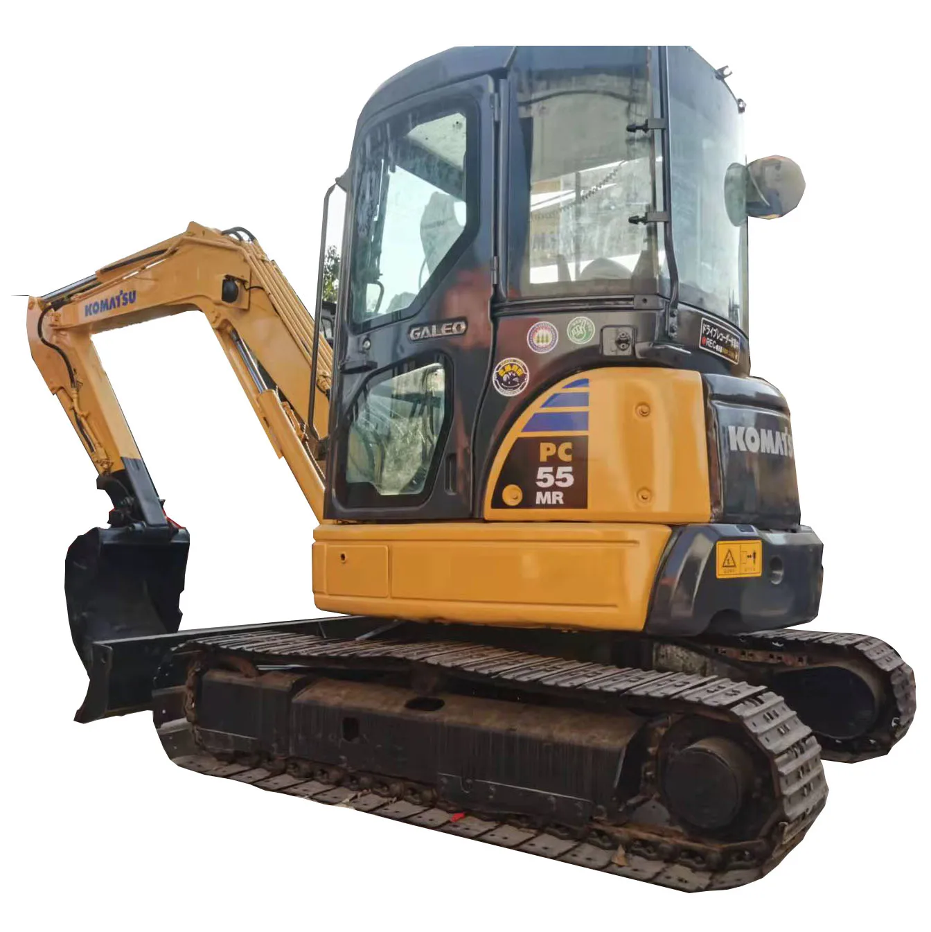 5ton Used excavators Japan Original Mini excav Komatsu PC55MR-3 Japan Digging High Quality for Sale