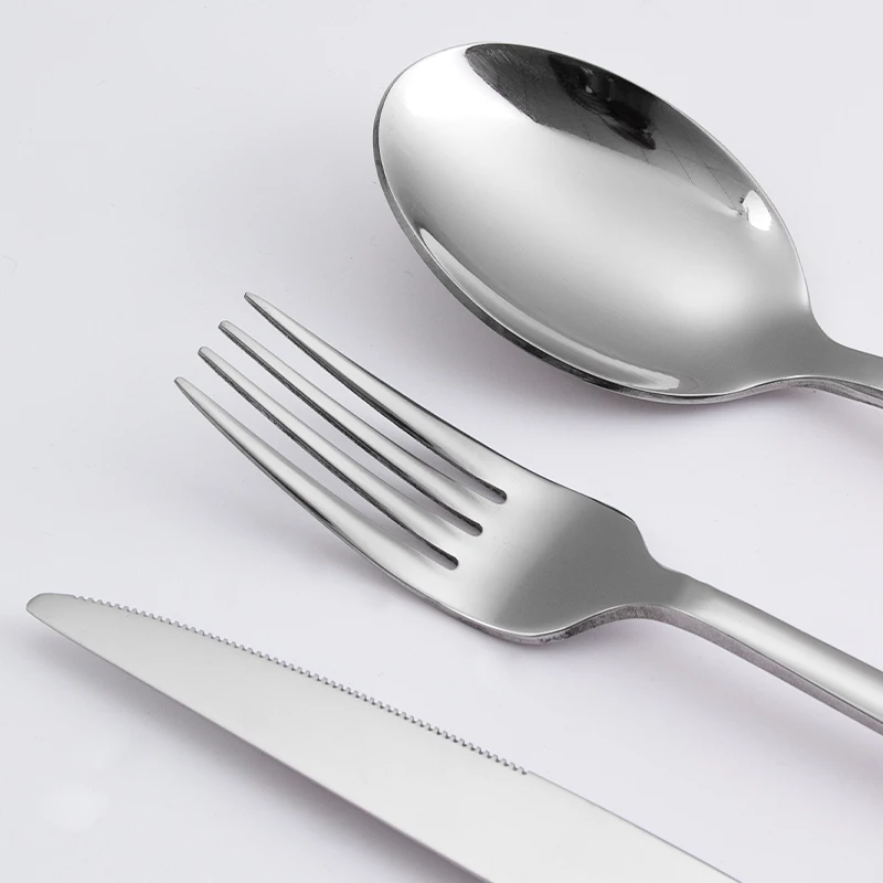 Luxury Cutlery Set Mariage Restaur Fourchet Couteau Couverts En Acier Inoxydable Dore Set De Couverts De Table En Inox