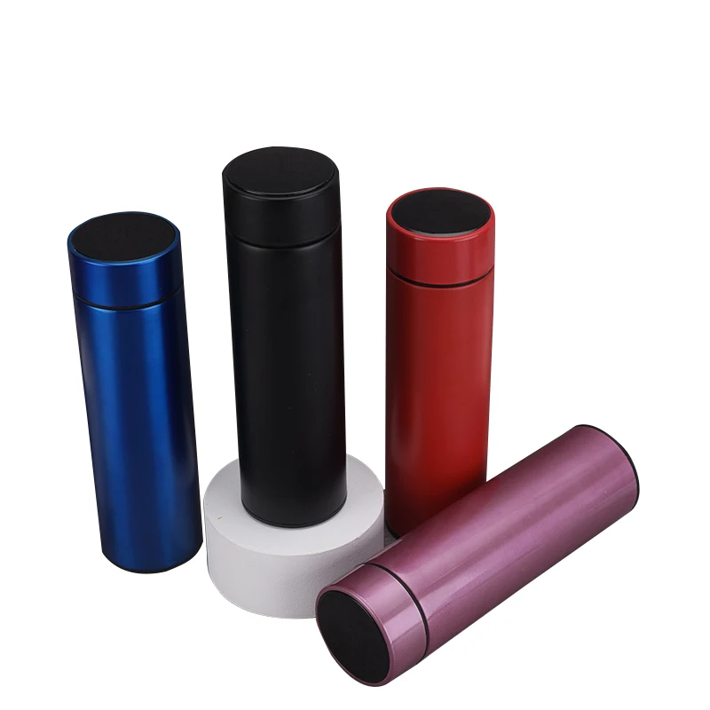 Stainless Water Bottle Smart Thermos vacuum flask stainless steel with LED Temperature display