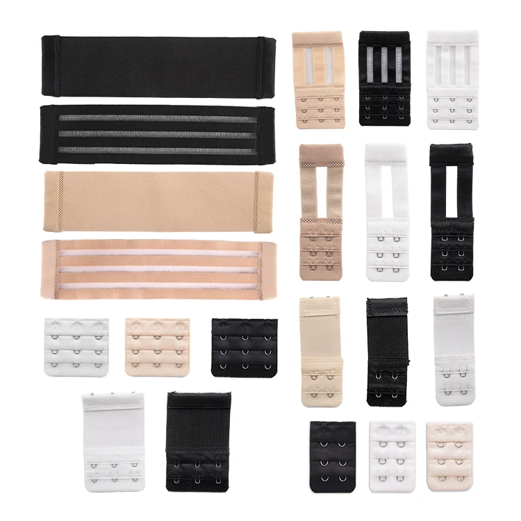 Eco-friendly Reusable Underwear Extension Buckle Bra Accessories Manufacture Metal Underwear Clasp OEM & ODM BAR 5*20 CM 2-3days