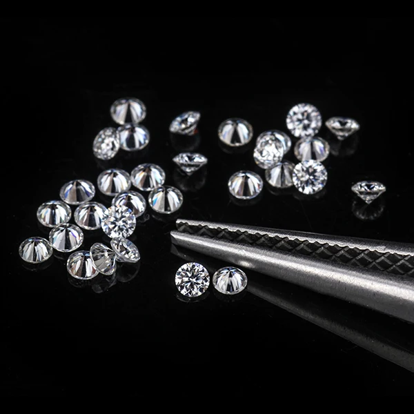 Starsgem 0.8-2.9mm DEF VS VVS Round Brilliant Cut Loose Melee Moissanite Stone Wholesale For Jewelry Making