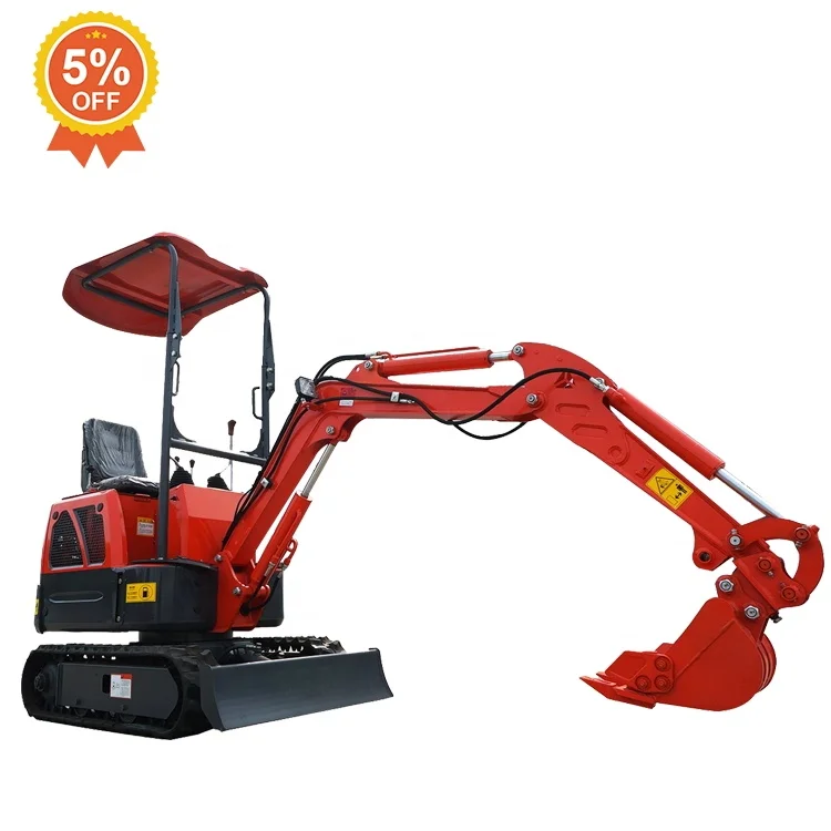  Мини гусеничный экскаватор Everun 800 кг с ковшом из