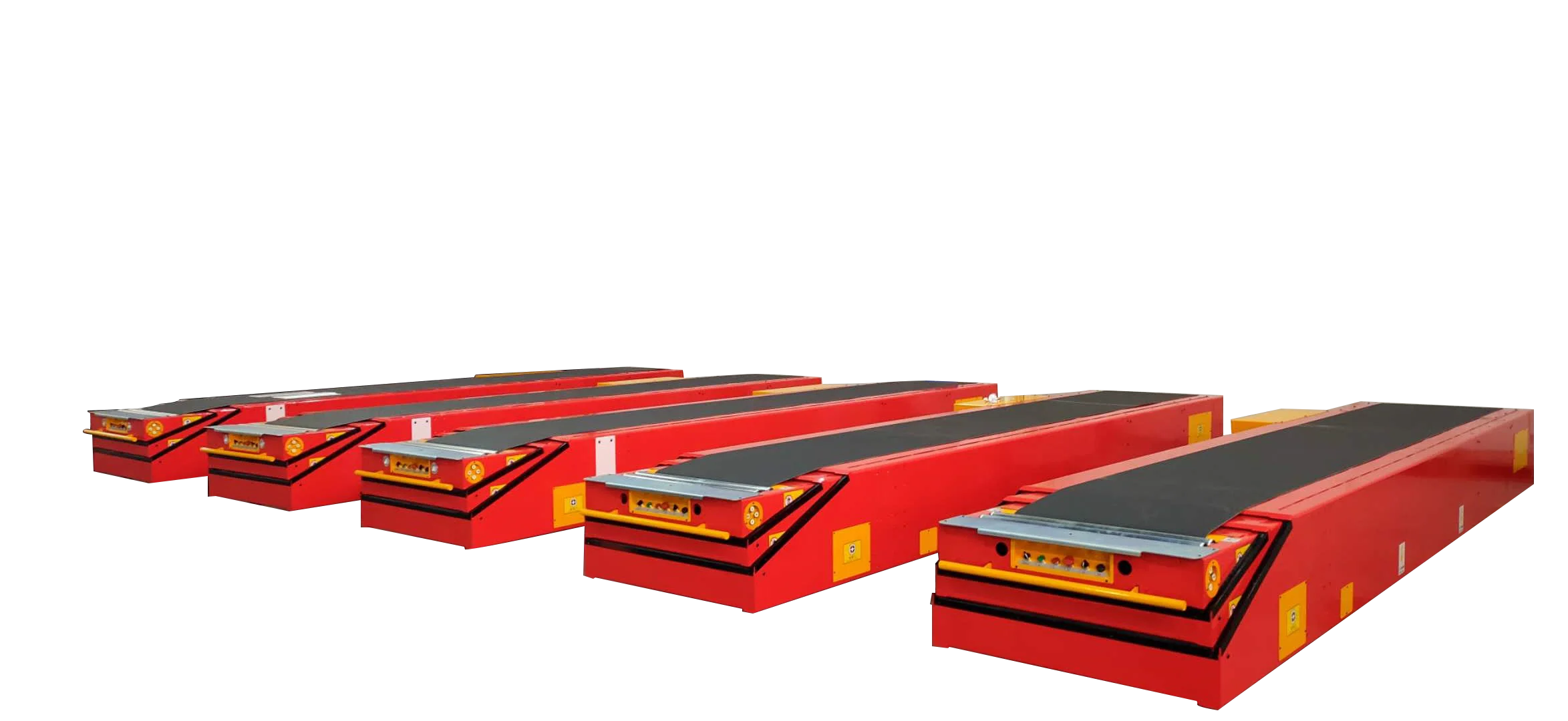 Telescopic Belt Conveyors / Extendable Conveyor Used for Loading Containers