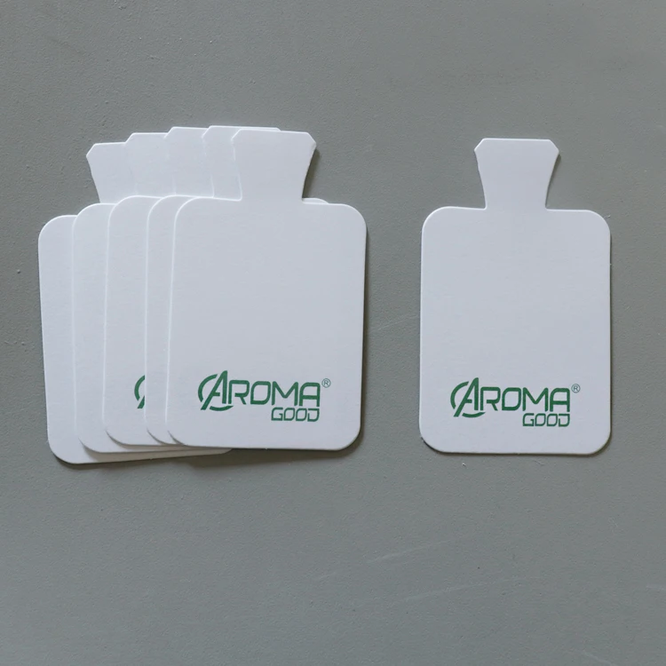 Custom design perfume tester paper strips paper perfume tester smelling strips perfume testing strip