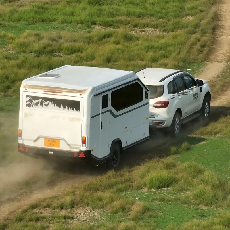 Новая функциональная модель гибридный 4X4 RV производитель автодома с койками и ванной комнатой