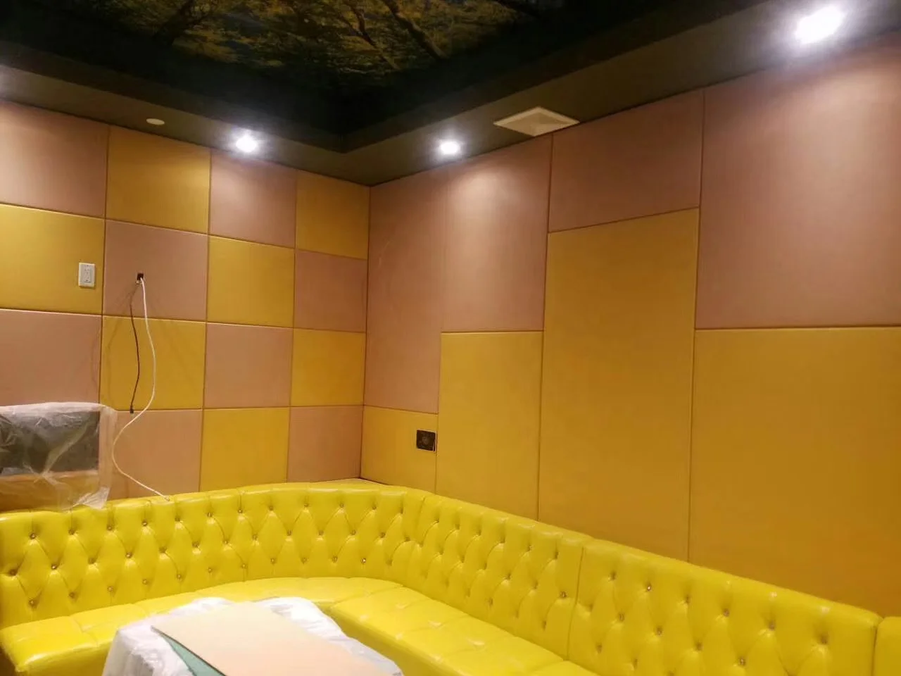 Акустическая Звукоизоляционная Мягкая тканевая настенная панель