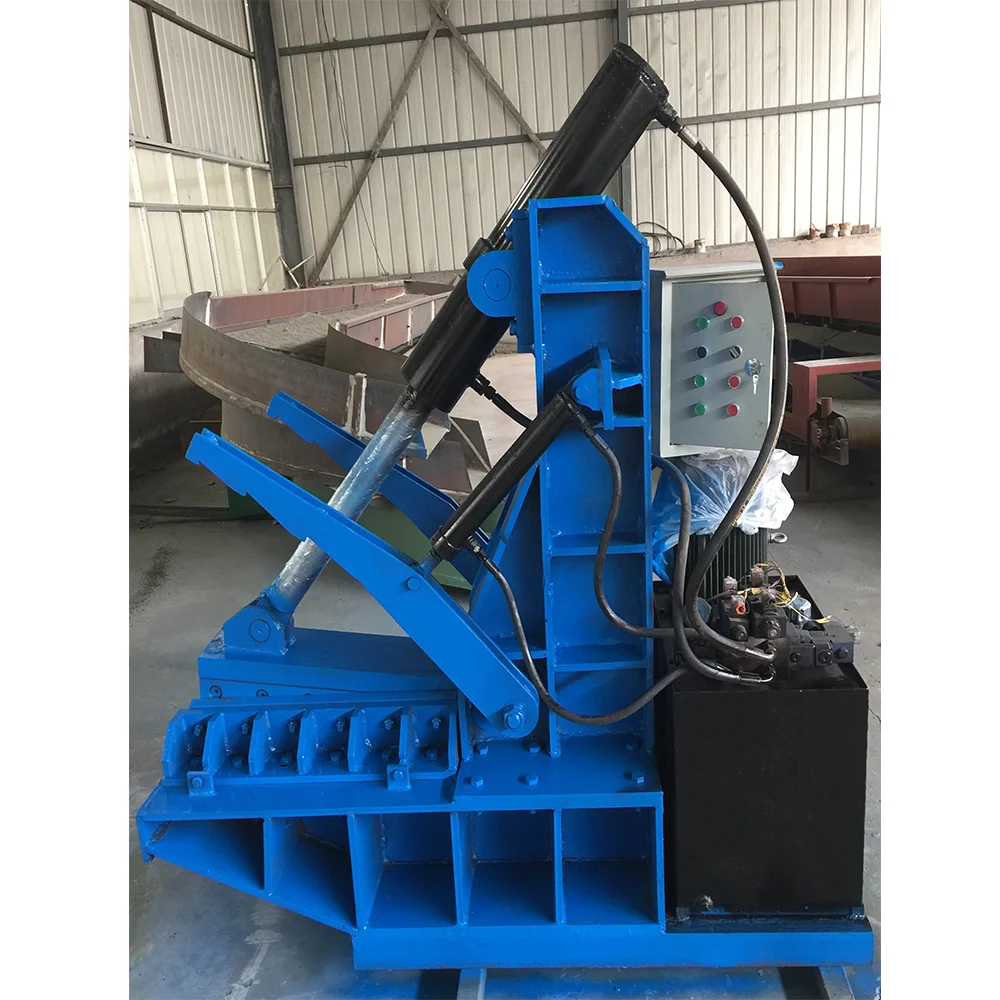 Машина для переработки измельчителя шин с лезвиями из сплава