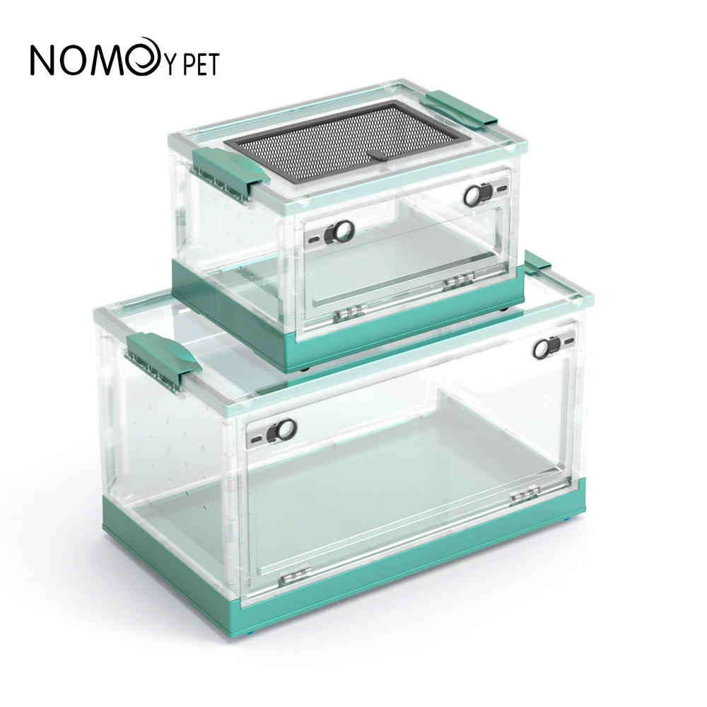 NOMOY PET detachable small animals pet cage box habitat plastic reptile tank terrarium