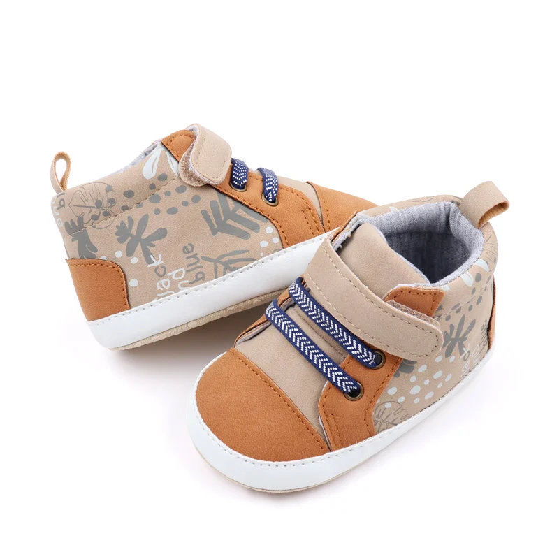 0-1 Years Fashion Design Baby Cotton Sole Shoes 2024