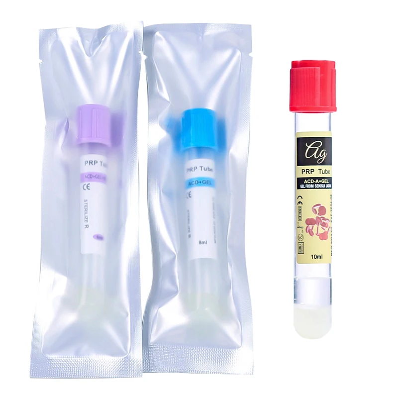 Medical Consumables prp tube acd gel biotin ha 10ml with Sodium Citrate prp centrifuge for Beauty Skin