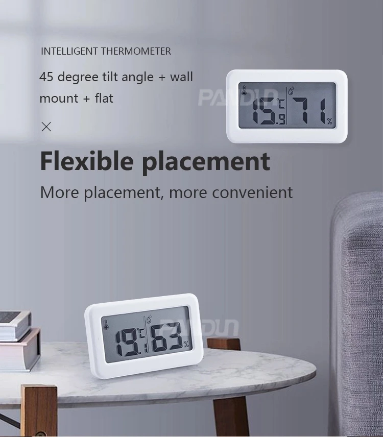 multifunction household hygrothermograph thermometer monitor humidity monitor digital hygrometer