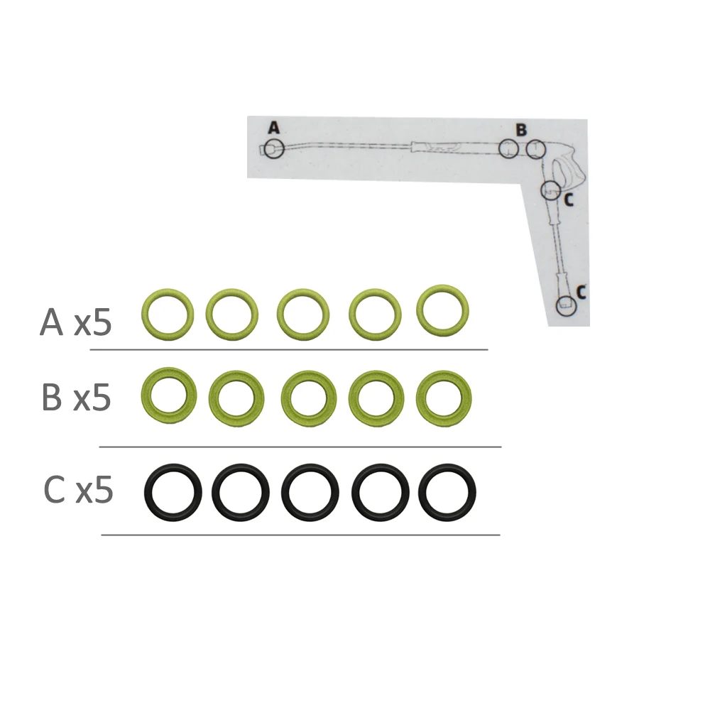 High quality Replacement O-rings Professional Pressure Washer Spare part set seals TR 2.880-001.0