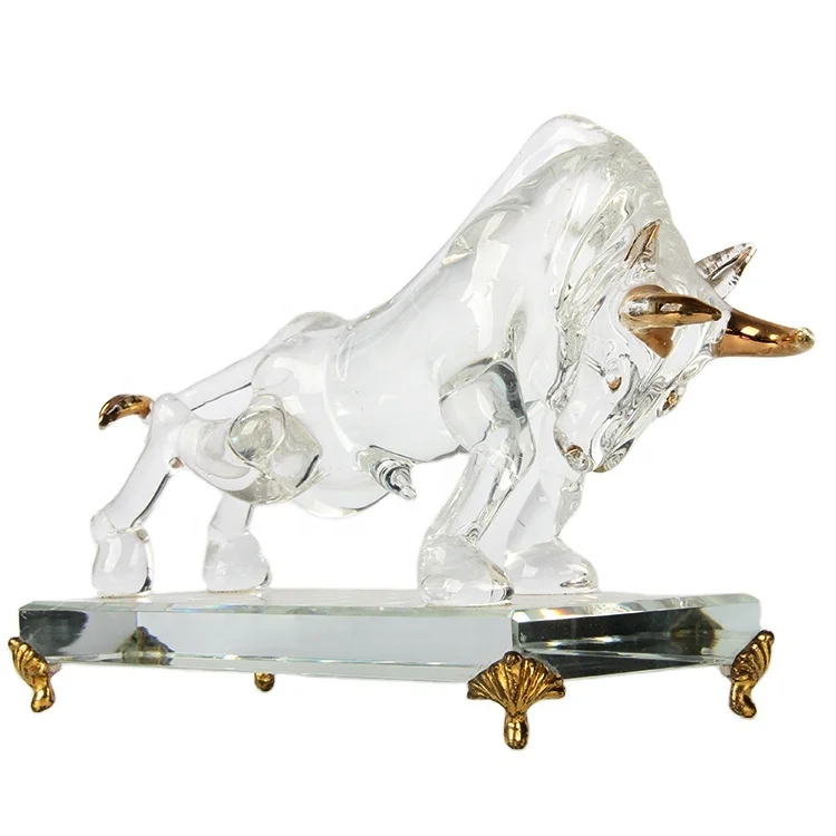 2021 оптовая продажа изящные Кристаллы на заказ подарки ox 12 китайских зодиаков для домашнего декора