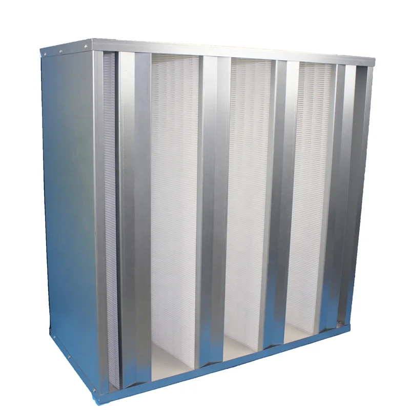 
Factory Directly Wholesale Hot Sale Box Type V-type HEPA Filter 