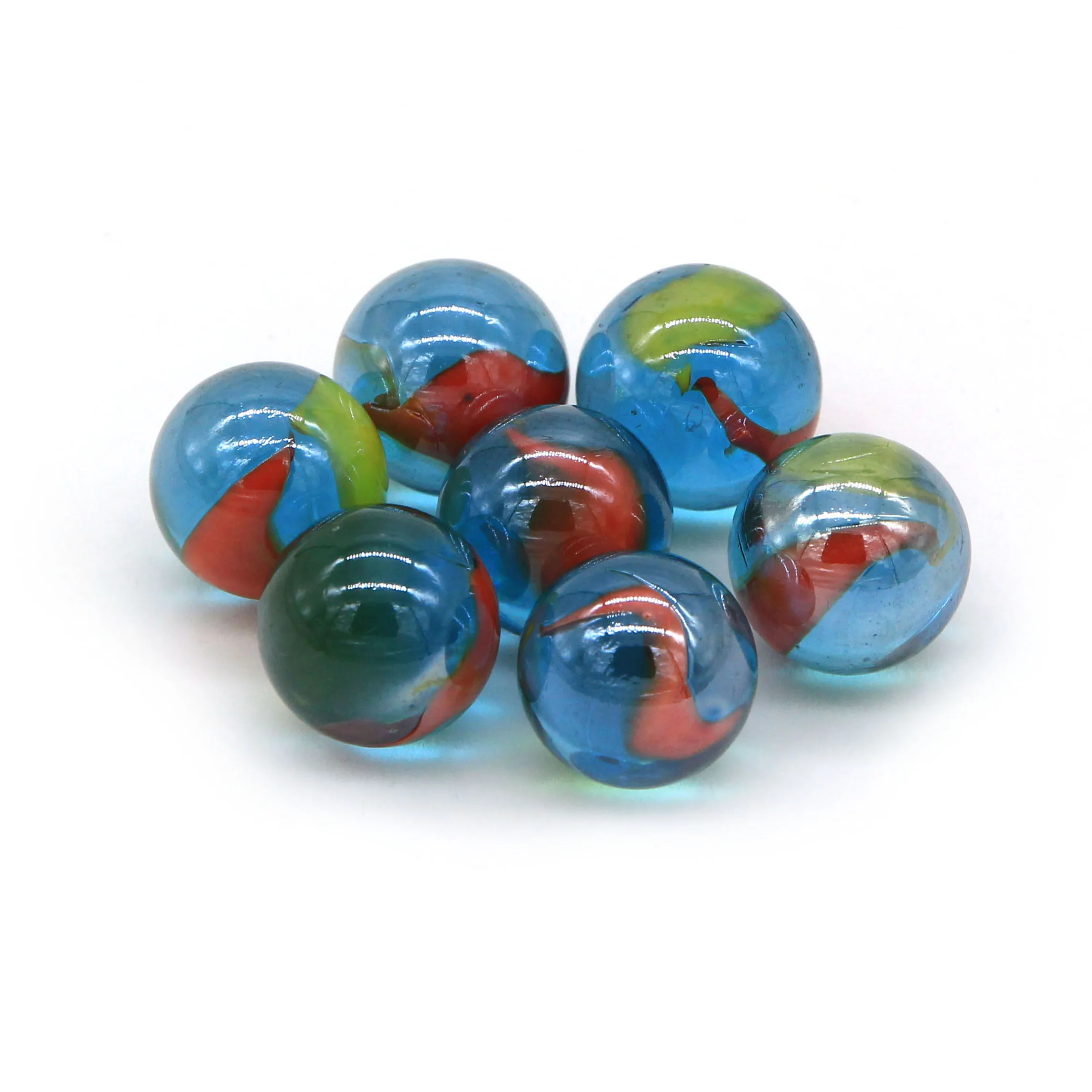 Toy Ball Marble Ball Shiny Glass Clear Mixed Colors Marbles Colorful Material Origin Product