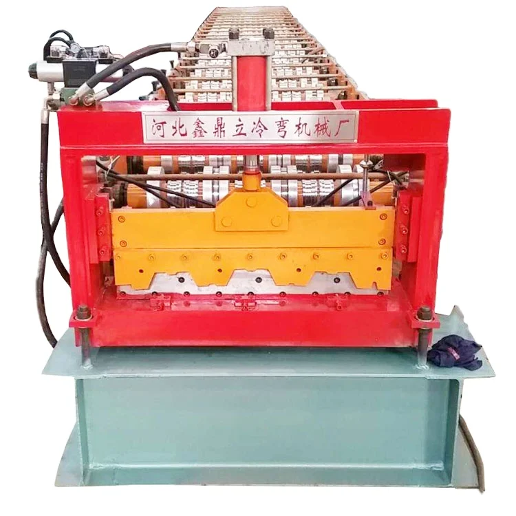 overseas service metal floor deck forming machine