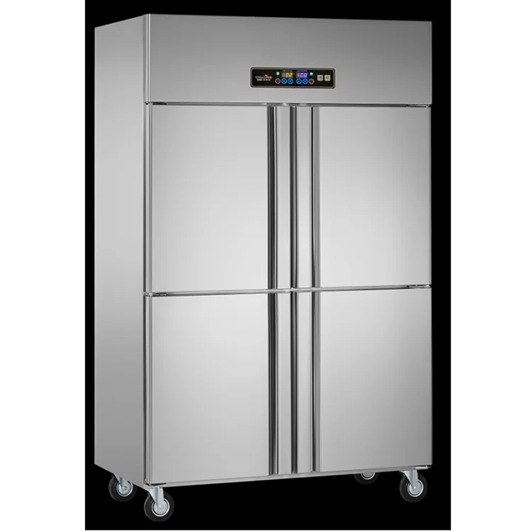 Профессиональный производитель, домашняя кухонная морозильная камера с двумя дверцами, холодильник