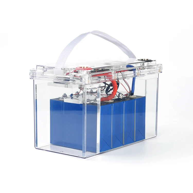2024 New 12V 100Ah Transparent  Box Lifepo4 Prismatic Battery Cell Lithium ion Batteries Home Storage Battery Pack