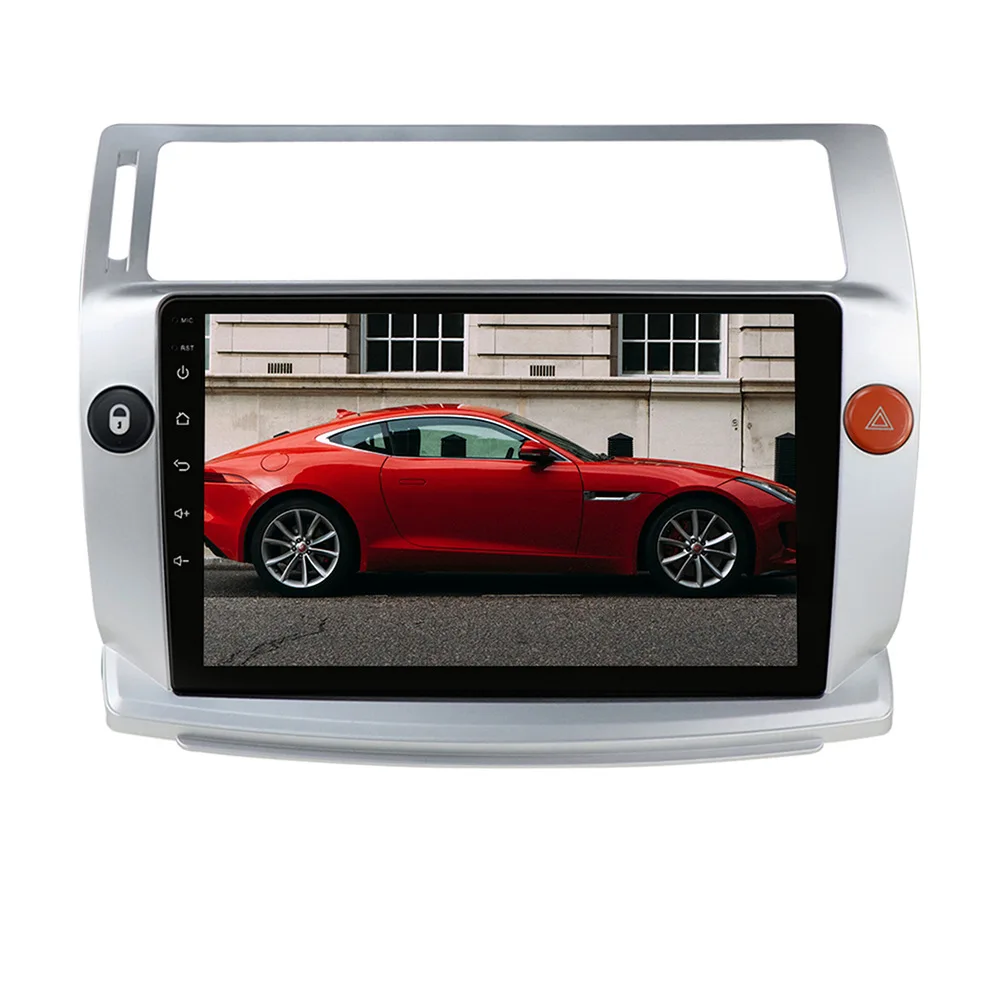 YHT Android Car GPS Navigation DVD Player For Citroen C4 C-Triomphe C-Quatre 2004-2009 Car Radio Multimedia Video Player