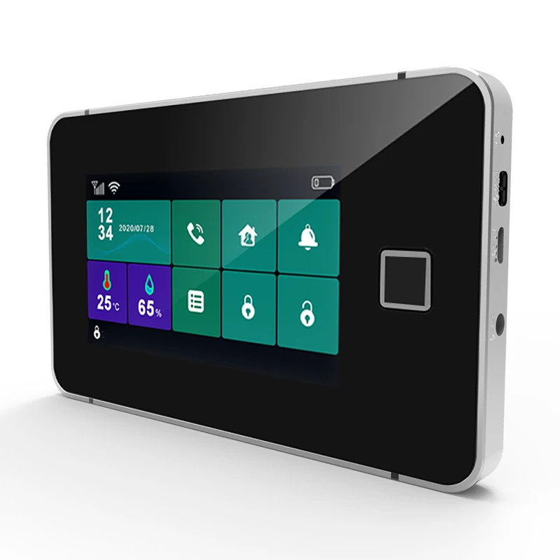 One key to SOS alarm wifi alarm system wireless gsm auto dialer