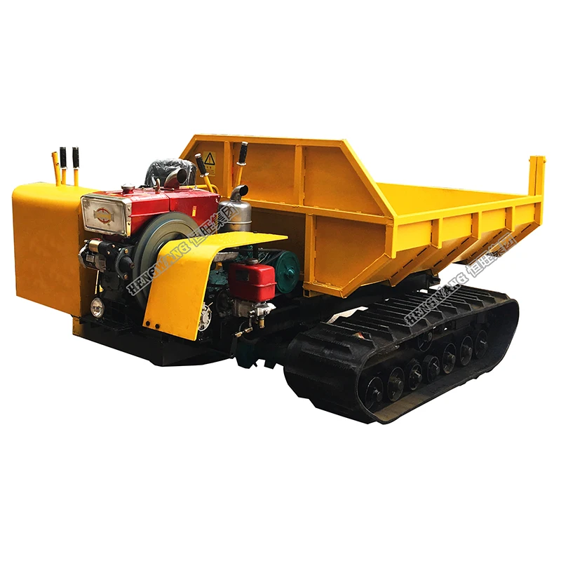 
Factory price 33 KW crawler transport vehicle with agriculture rubber track 