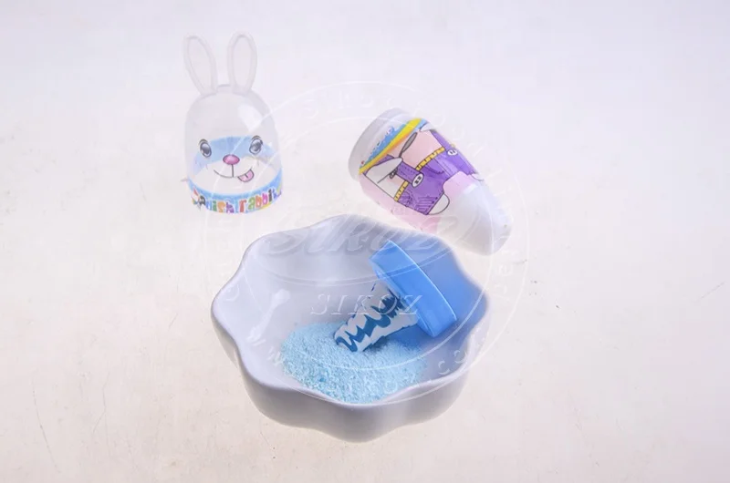 2 in 1 rabbit toy candy nipple candy with sour powder