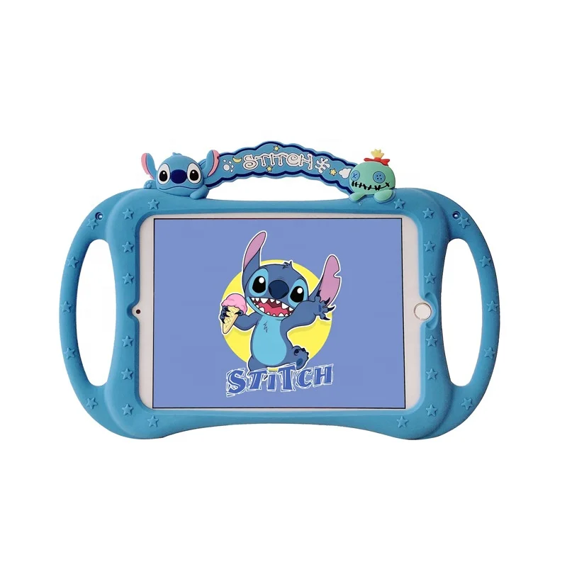 Universal Shockproof EVA Full Body Handle Stand Silicone Kids Cute Case For iPad 10.2 inch 2023 Tablet Cover