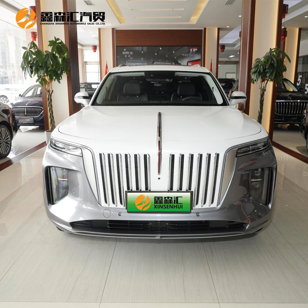 2024 Ev Hongqi E-Hs9 New 460km 7seat Good Selling 4wd Large Suv Dual-Motor Cheap Used Car Adult Auto