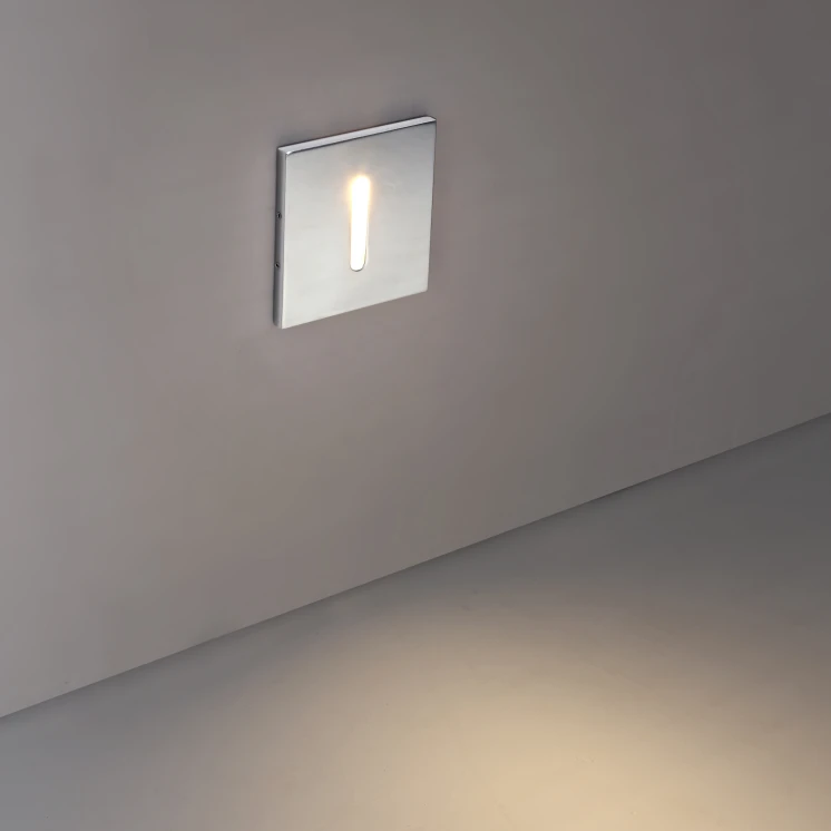 modern durable recessed mounted led stair wall light