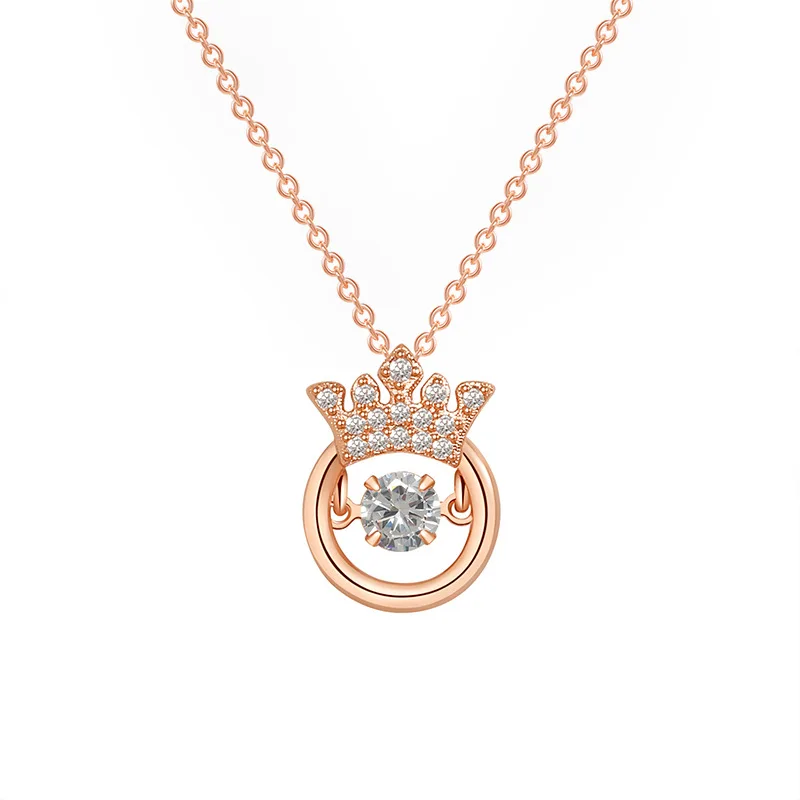 Symbol 8-character Peach Heart Sweater Chain New European and American Bowknot Love Necklace