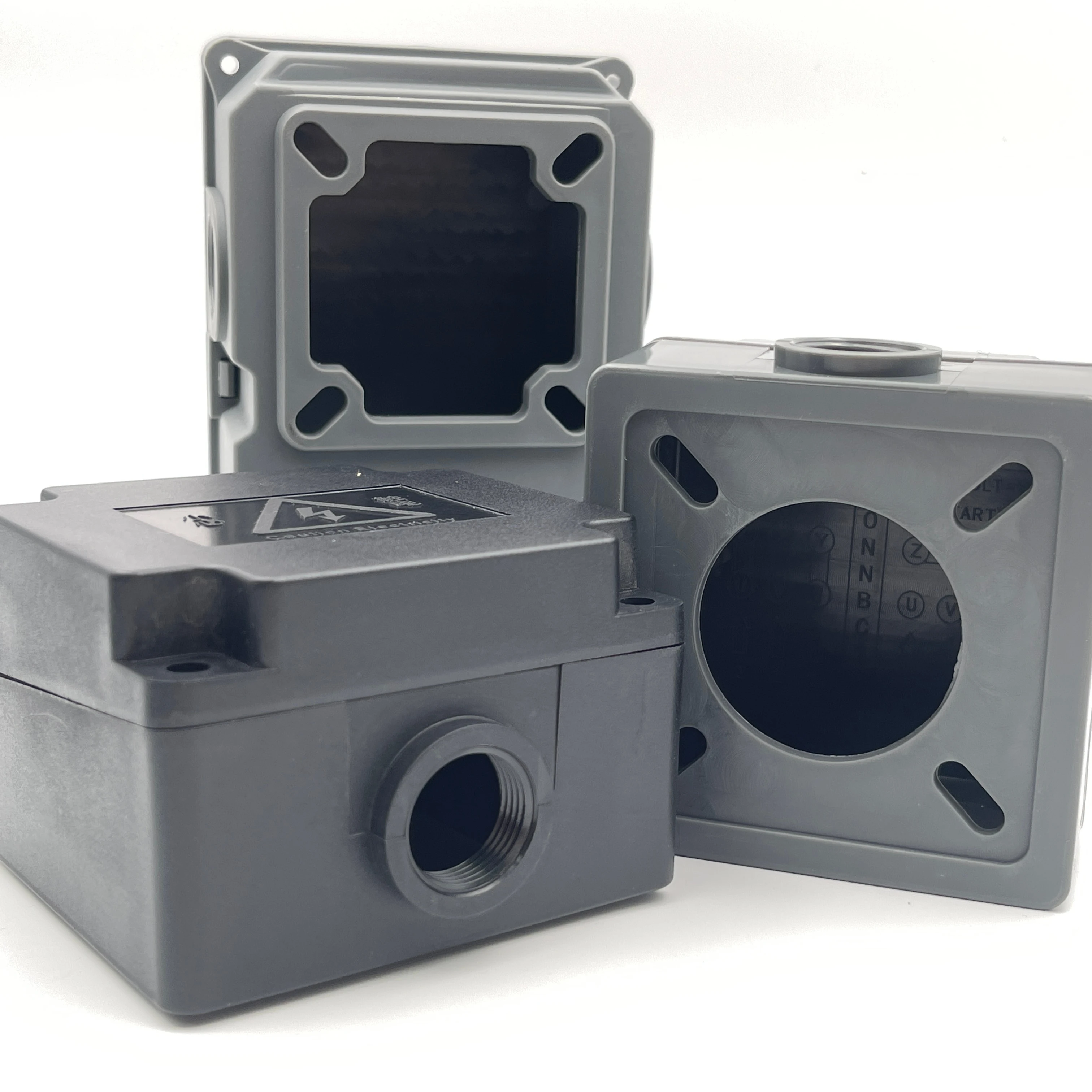 Hot sale electronic junction box high temperature resistant white junction box four screw electronic junction box