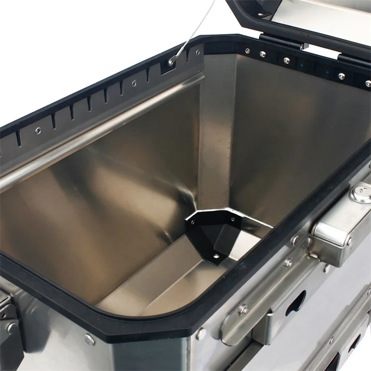 Новый продукт, алюминиевый боковой ящик для мотоцикла, багажный ящик для уличного велосипеда