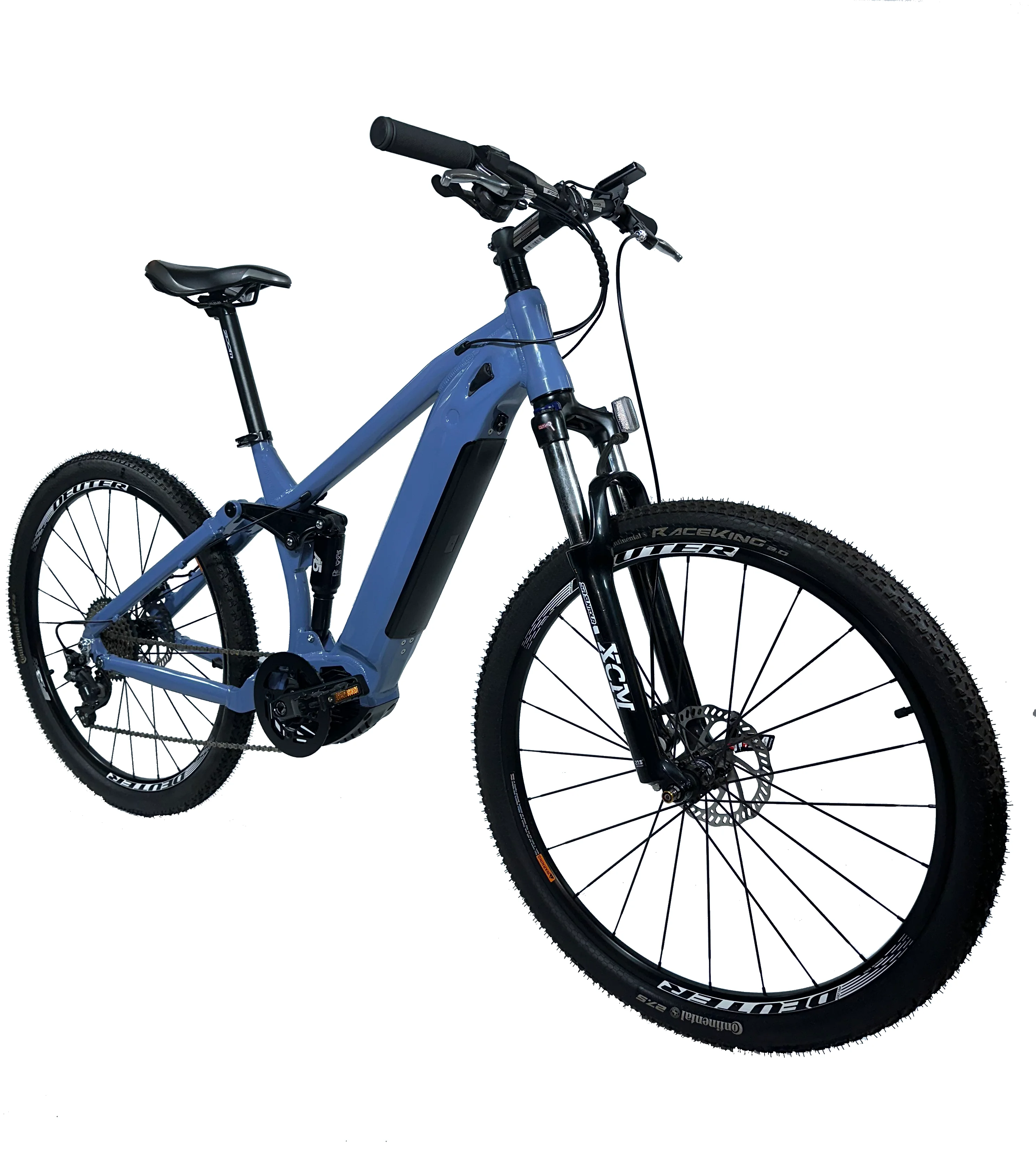Full Suspension Electric Mountain Bicycle Off Road Ebike Electric BAFANG M510
