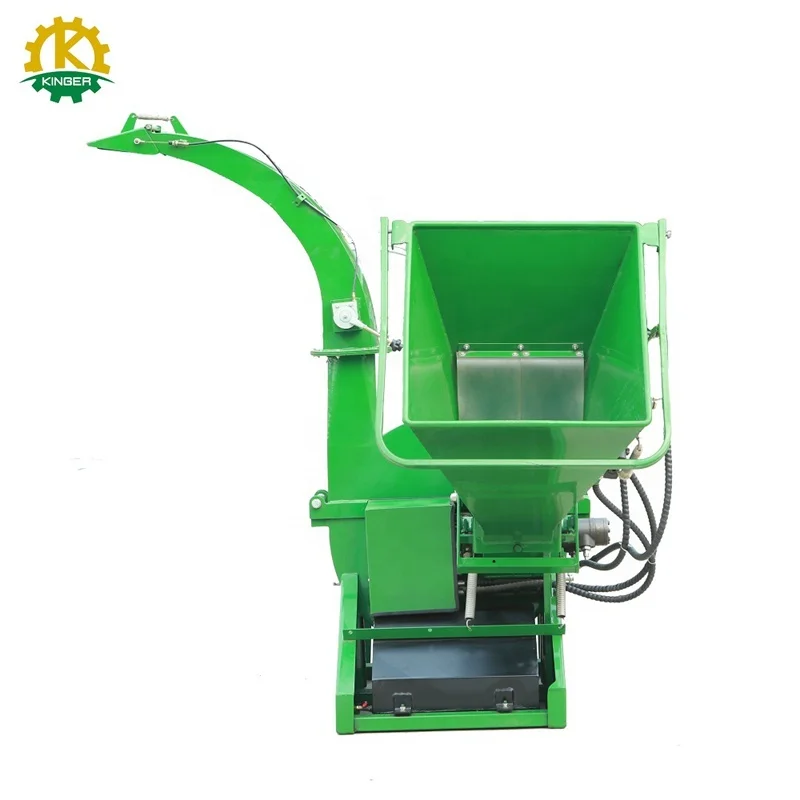 Forestry Machinery Wood Chipper With Auto Hydraulic Feeding