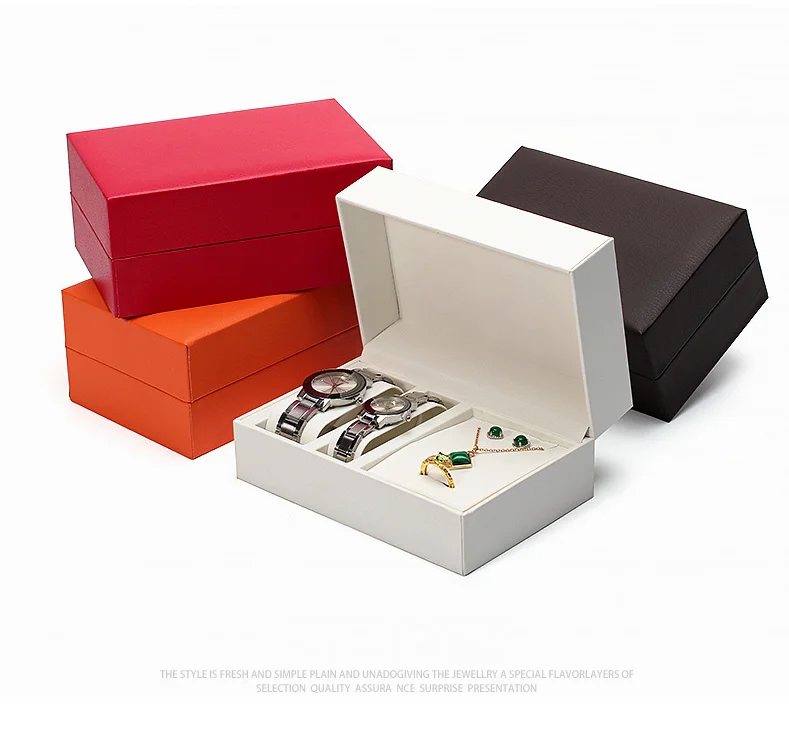 2022 wholesale blue jewellery packaging boxes men gift package for men watch