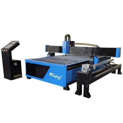 Tian jiao CNC plasma cutter cnc sheet metal gantry plasma automatic cutting machine for sale