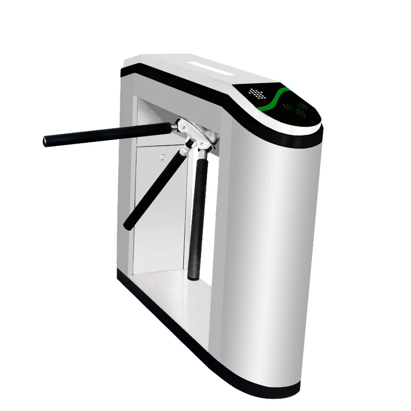 Турникет-перегородка для контроля доступа в метро с кардридером IC