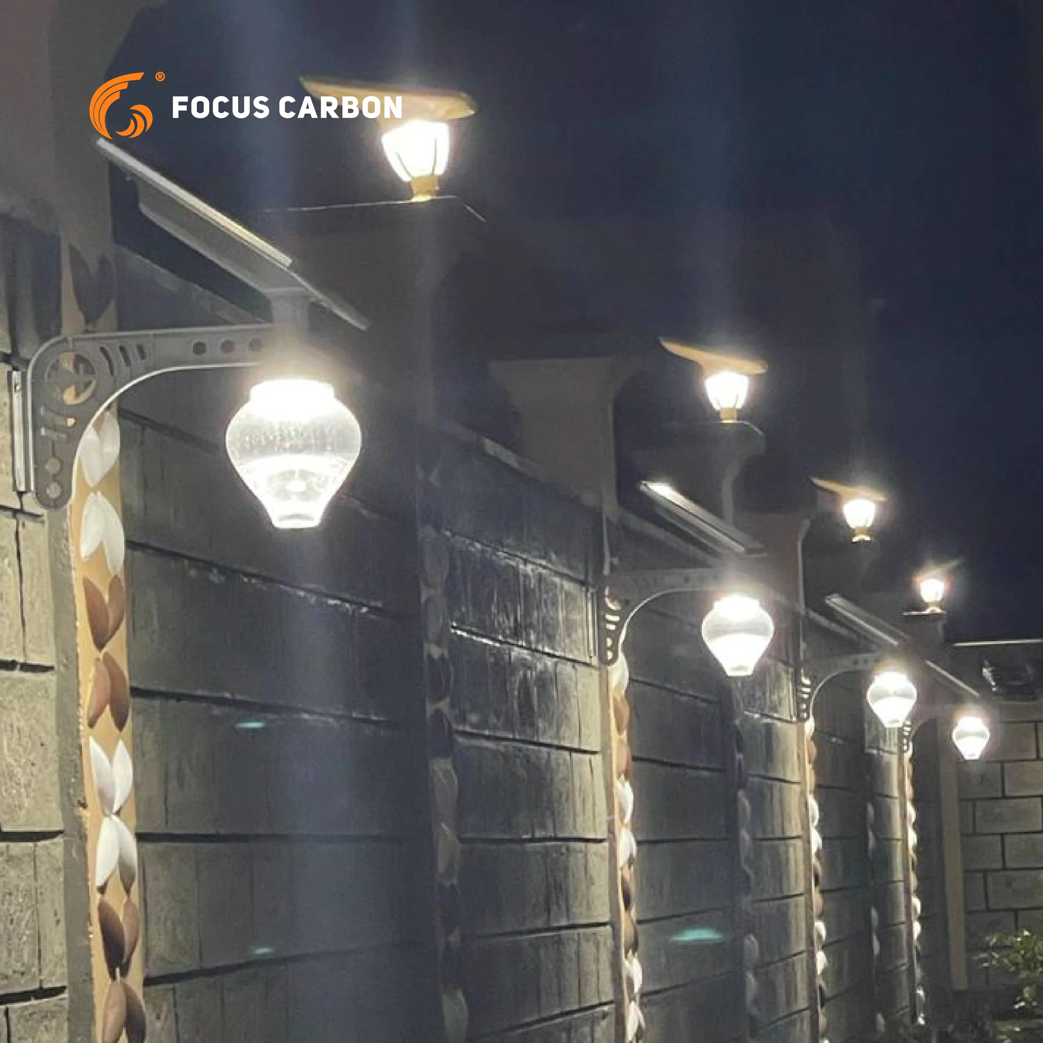 Solar Garden Light -peach Light 15W 10 Years Warranty Solar Manufacture Solar Light