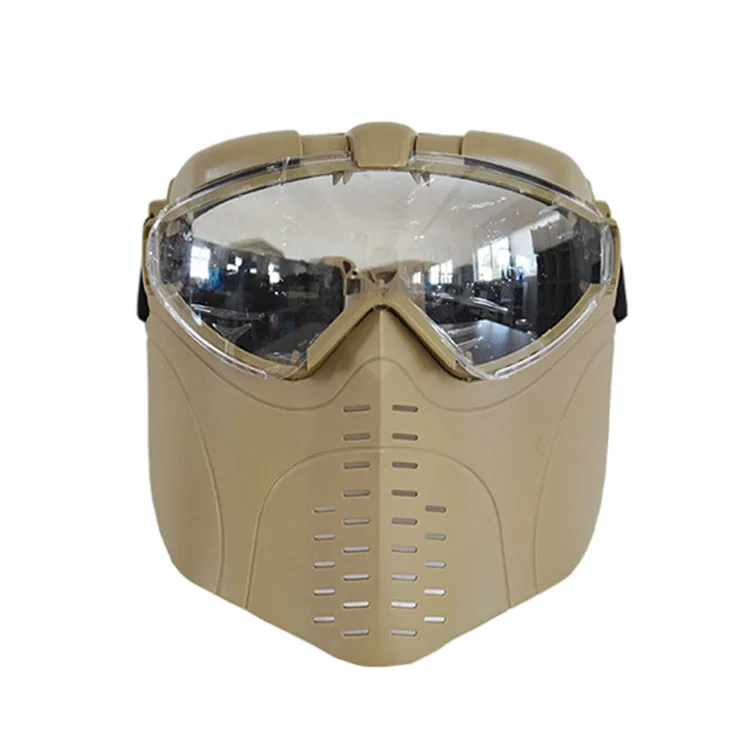 Tactical Mask Goggles Outdoor Training Detachable Skeleton Full Face Mask Motorcycle Glasses Tactical Skull Masks for Helmet
