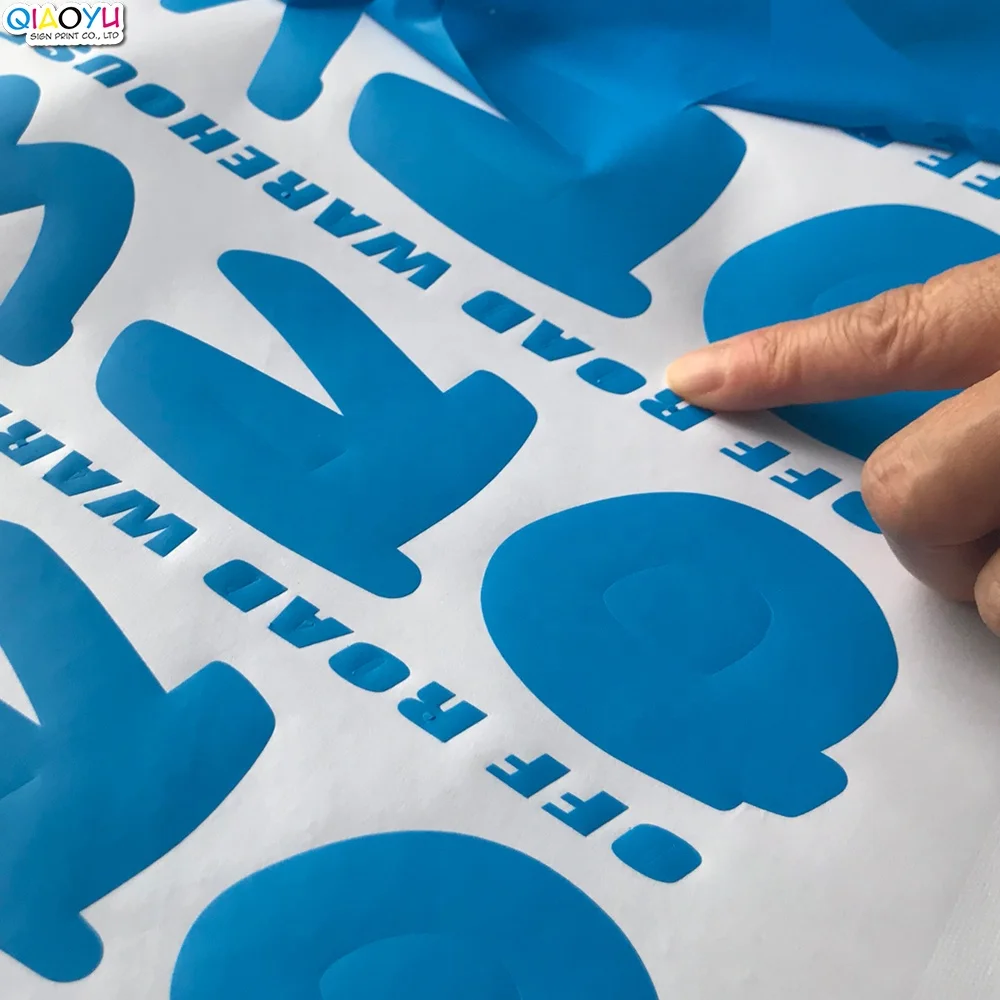 Premium Waterproof UV Resistant Bicycle Vinyl Transfer sticker paper