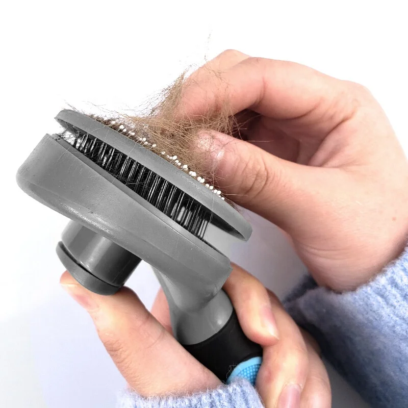 
Pet Grooming Brush Self Cleaning Automatically Dog Cat Slicker Brush Remove Dog Hairs Pet Comb 
