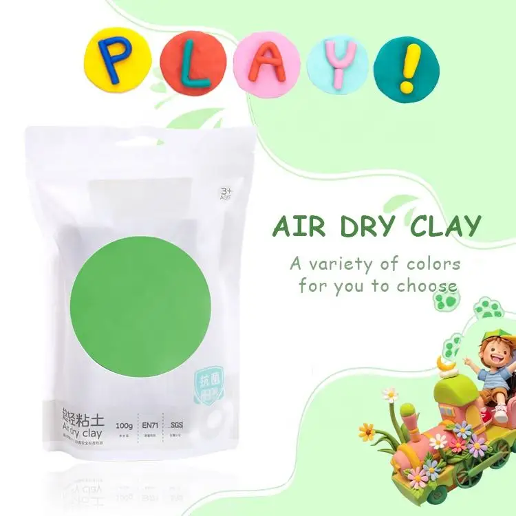 Wholesale Air Dry Soft Clay Colored Super Light Clay for Kids Education Toy
