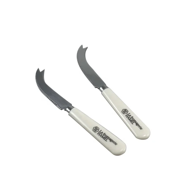 Wholesale customizable Plastic Handle Children Cheese butterknife