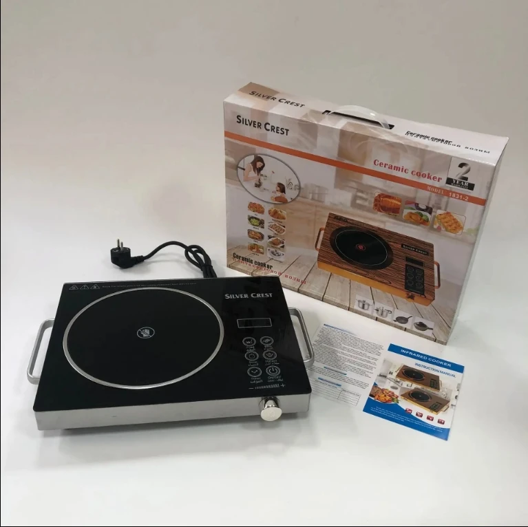 3500W Home use electric single burner stove hot plates multifunction smart digital burner induction cooker glass ceramic cooktop