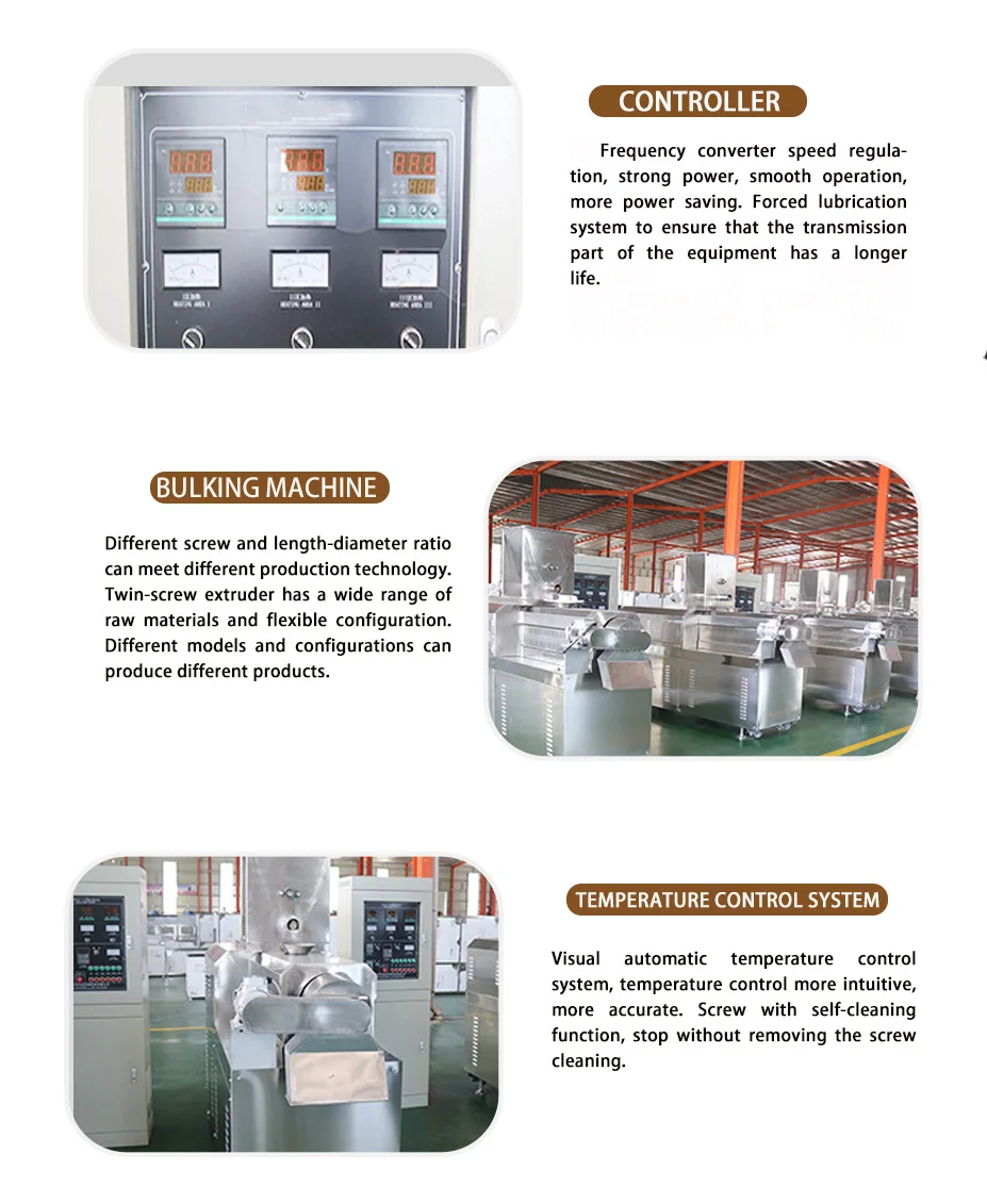 High Quality Sweet Corn Puffs Machine Snacks Extruder Production Line Snack Food Machine