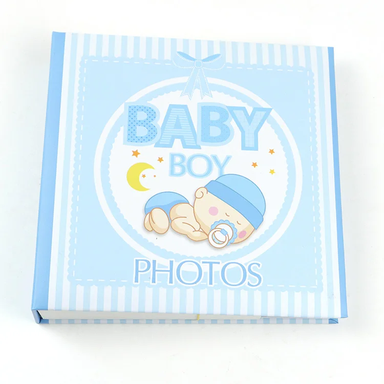 Slip in memo 4*6 inch 200 photos glue bound baby photo album