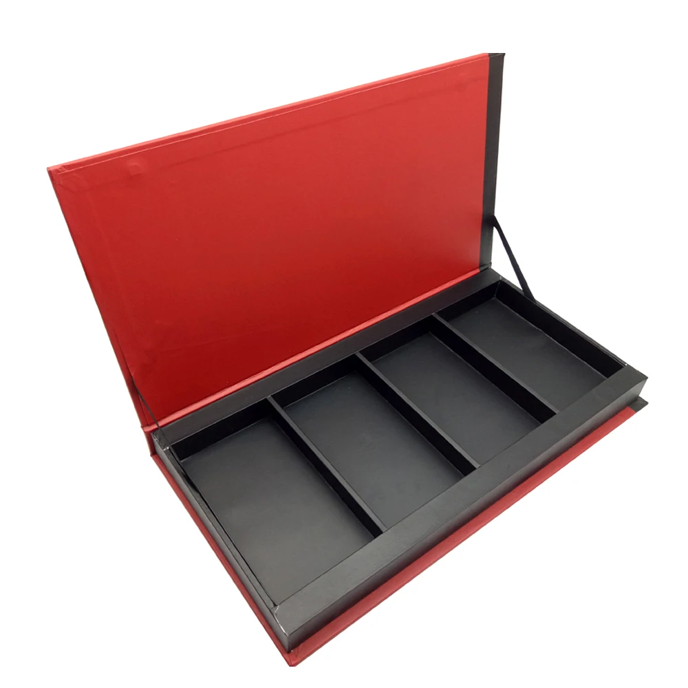 Food Grade Hard Cardboard Chocolate Packaging Rectangular Paper Gift Box Recyclable Large Promotion Boxes Your Own Logo Printing