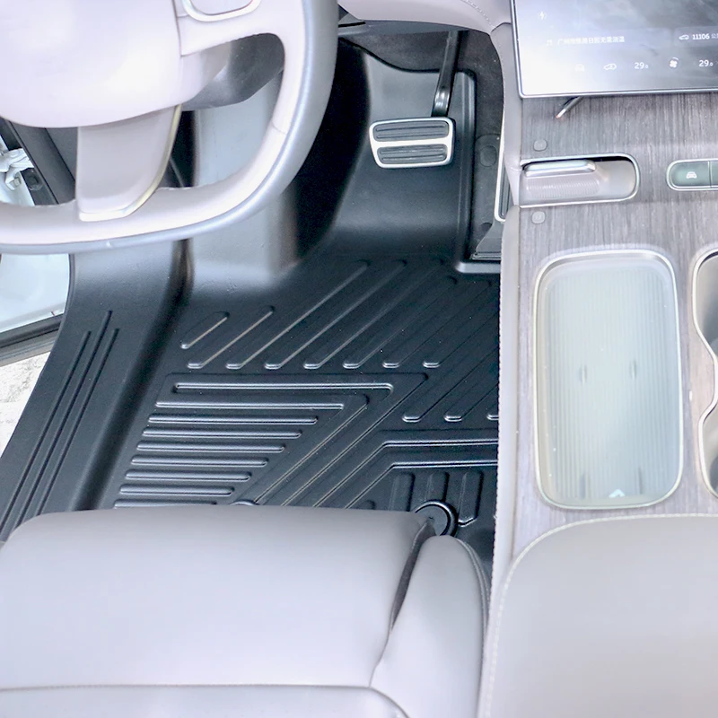 Hosell OEM Factory Waterproof NIO TPO 5D Floor Car Mat Sets Auto Accessories for NIO ES6 ES8 2018-ON